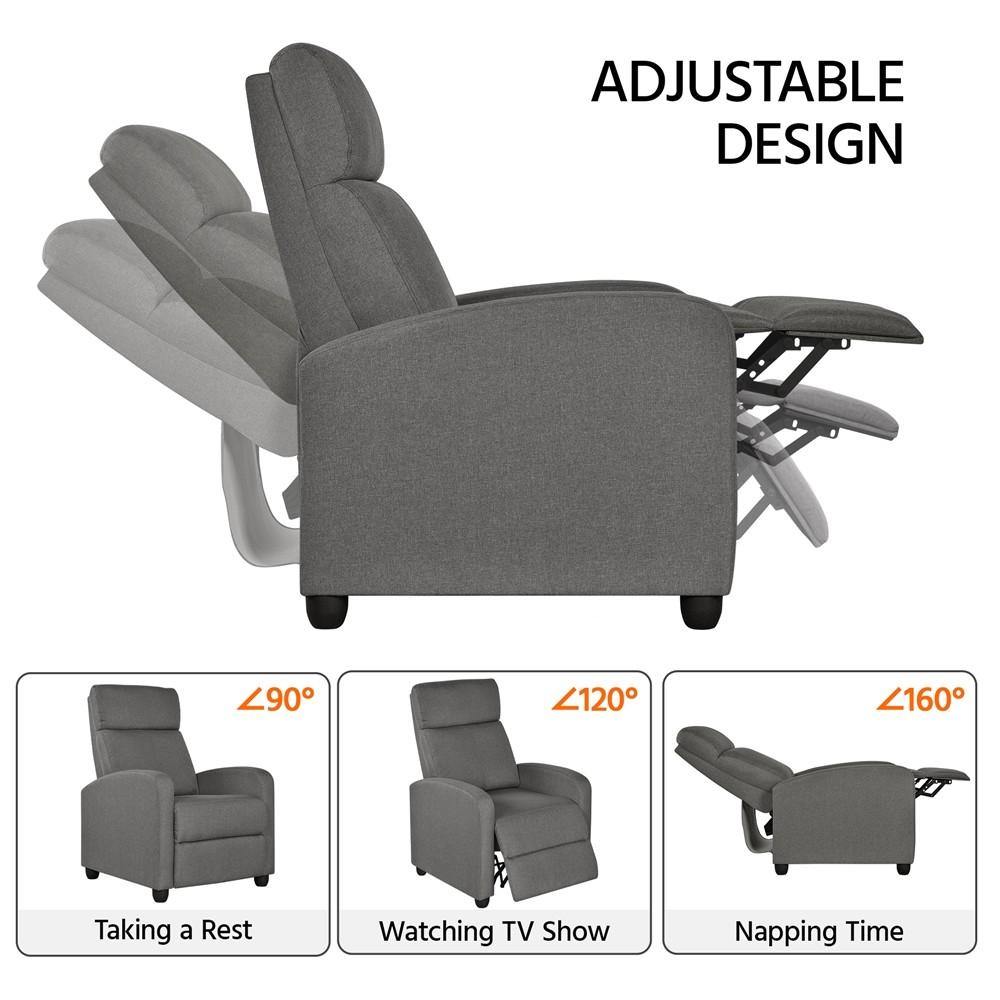 Yaheetech Recliner Chair Sofa - Image 6