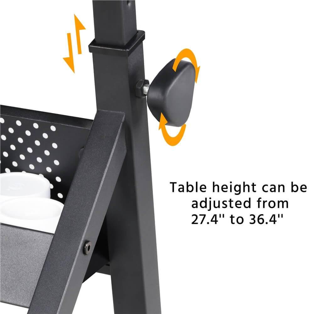 Yaheetech Height Adjustable Drawing Table Desk Work Station - Image 5