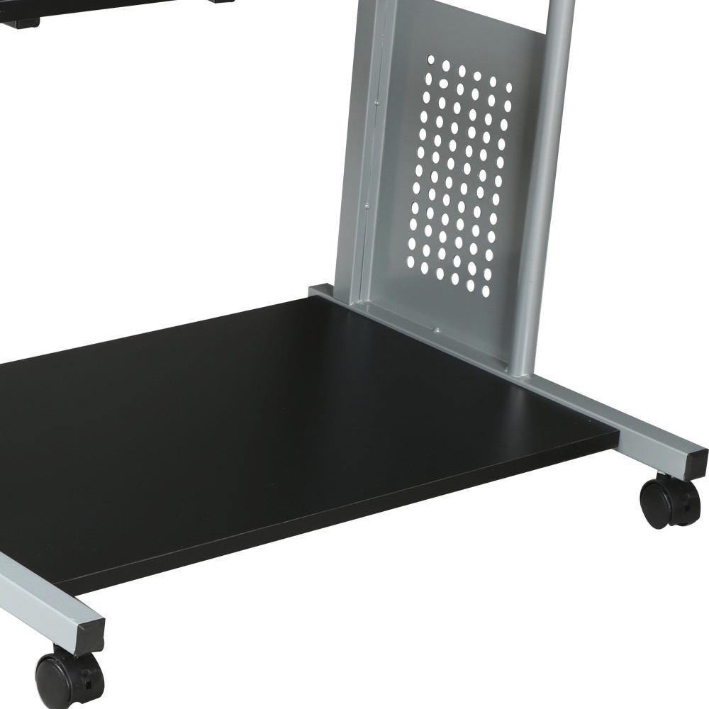 Yaheetech 3 Tiers Mobile Computer Desk - Image 6