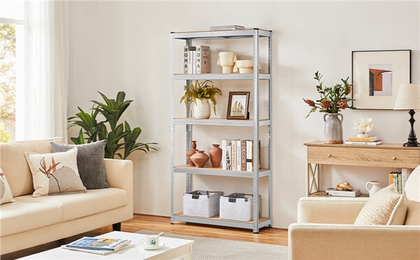 Yaheetech Heavy-Duty 5-Tier Steel Shelving Unit - Image 7
