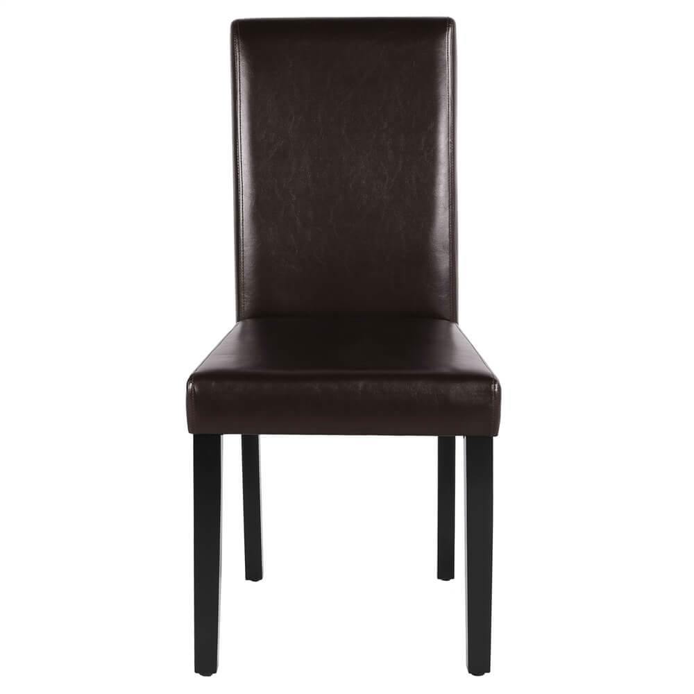 Yaheetech Dining Living Room PU Cushion Chairs 4pcs - Image 6