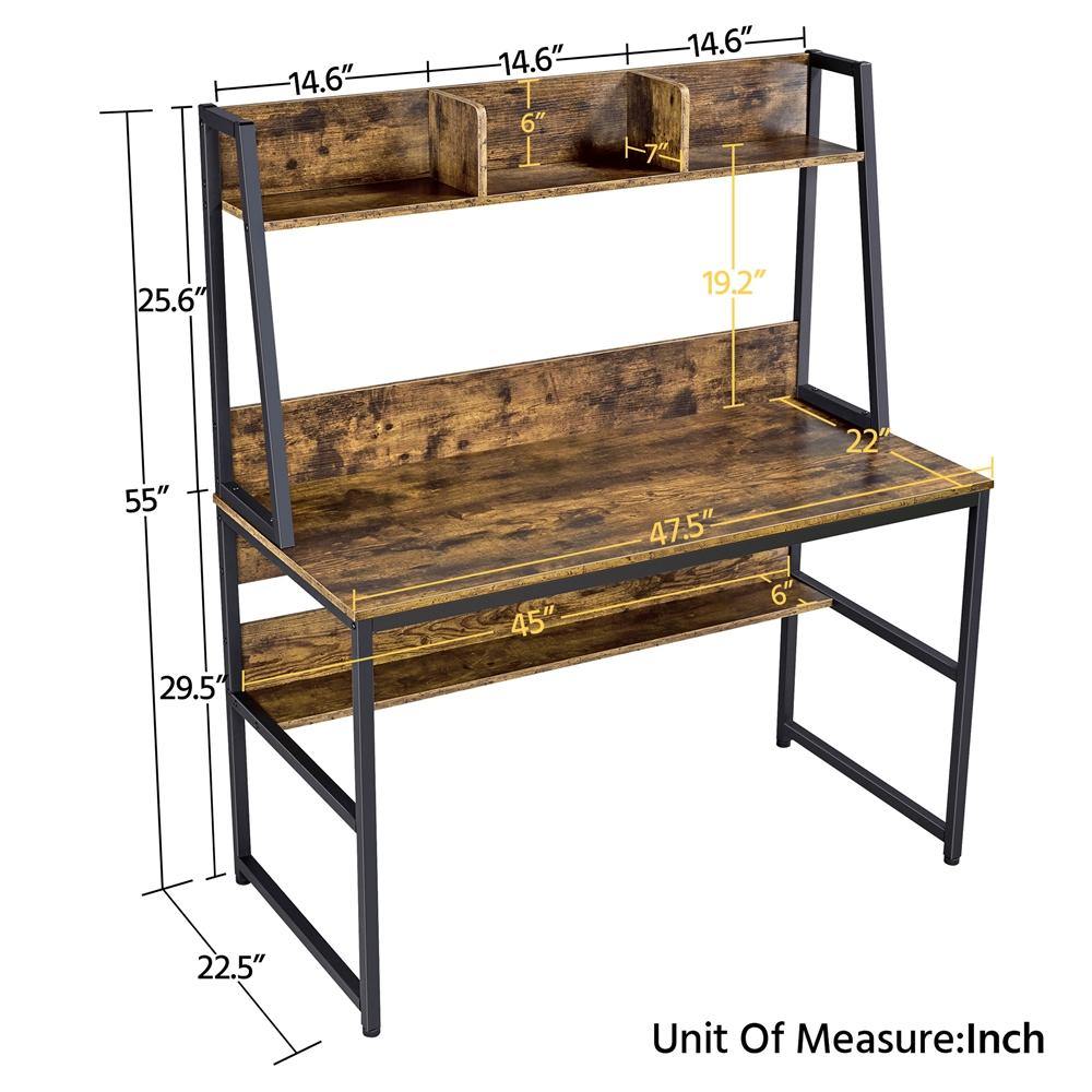 Yaheetech 47 Inch Home Office Desk - Image 2