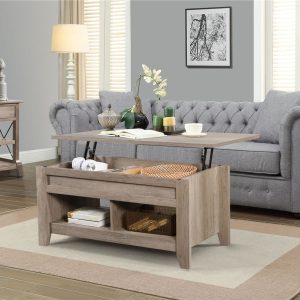 Yaheetech Wood Coffee Table Lift Up Coffee Table