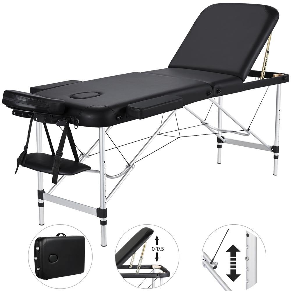 Yaheetech 84 Inch Aluminium Frame Salon Spa Table - Image 2