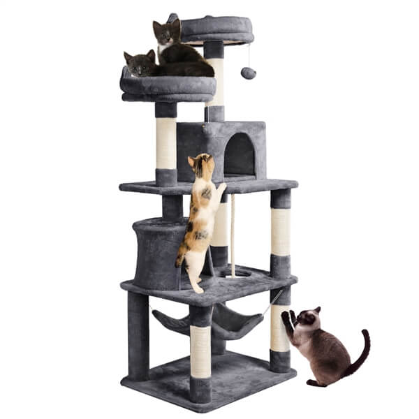 Yaheetech 62.5'' H Cat Tree Cat Tower - Image 2