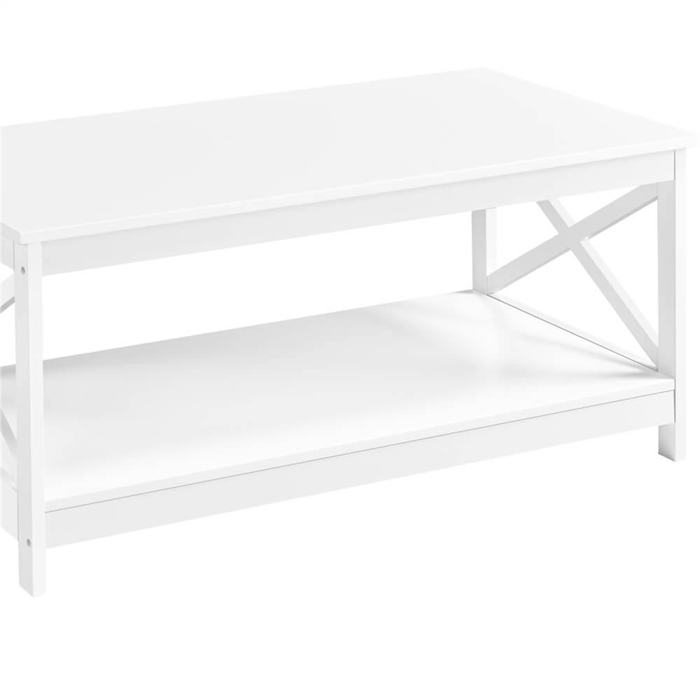 Yaheetech X-Design Coffee Table - Image 8