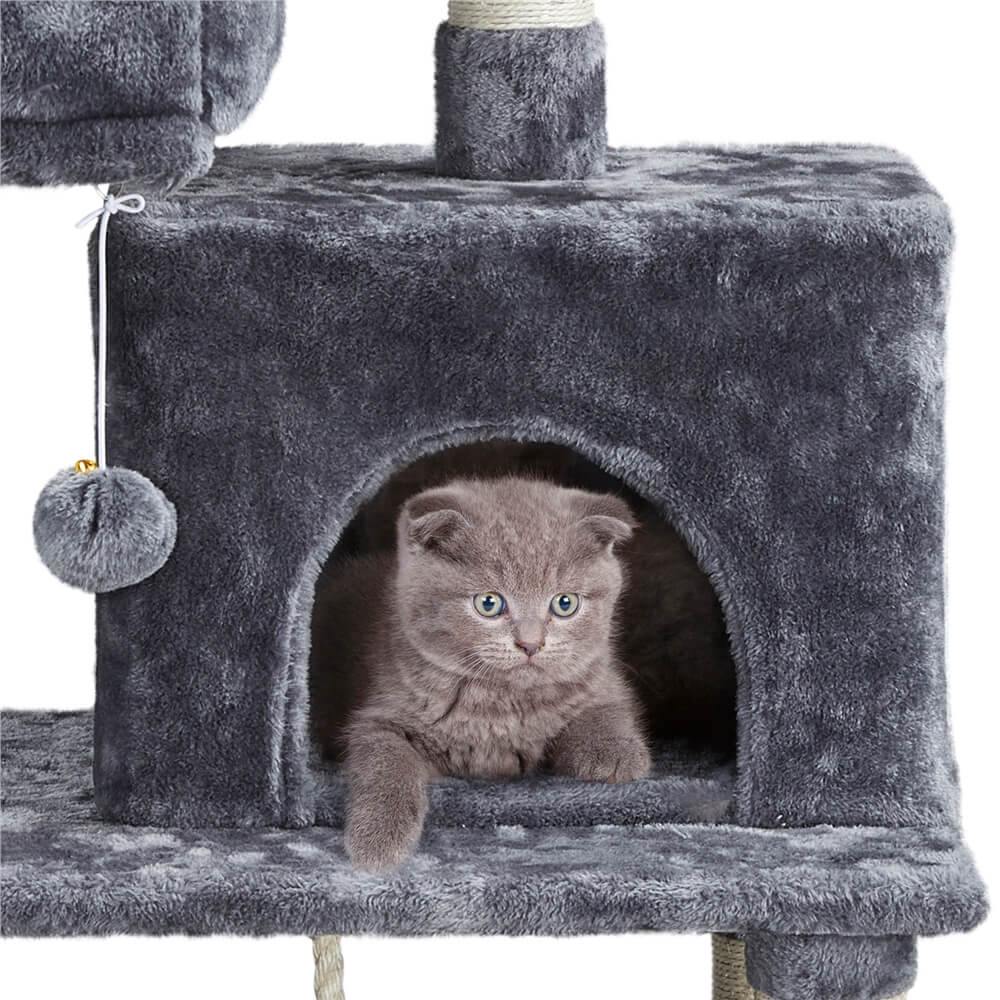 Yaheetech Cat Tree Condo for Medium/Large Cats 59 Inch - Image 6