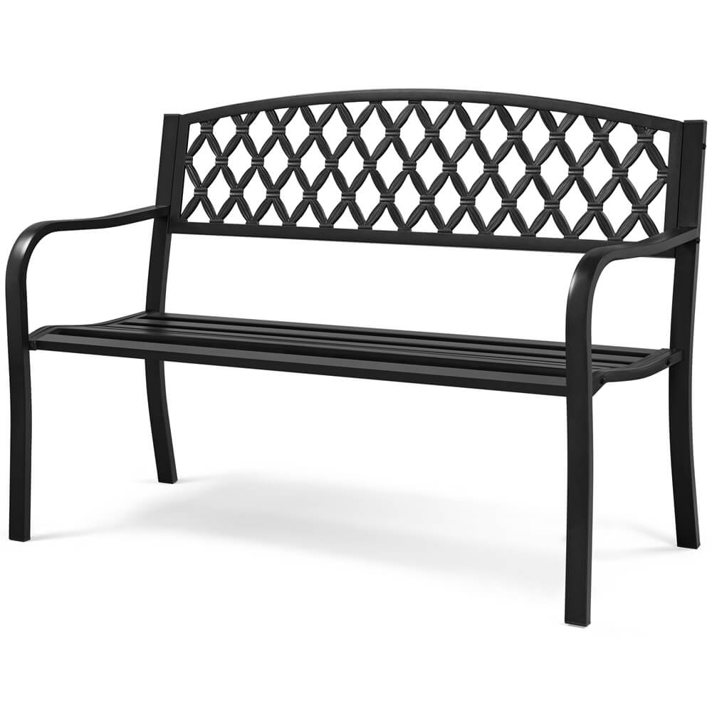 Yaheetech Patio Park Garden Bench - Image 2