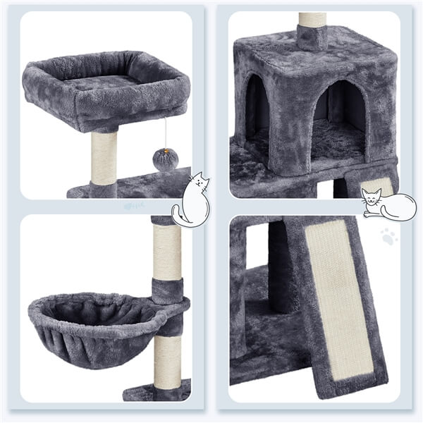 Yaheetech Cat Tree 53.5 Inch - Image 5