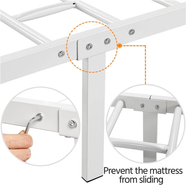 Yaheetech Classic Iron Bed Frame - Image 13