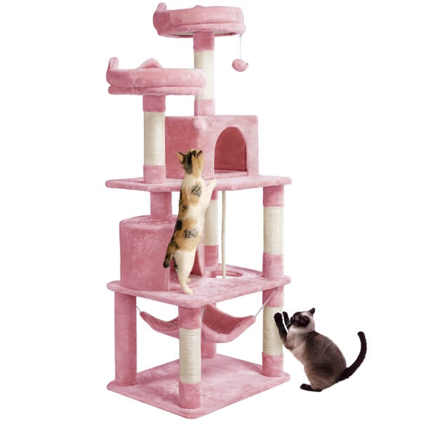 Yaheetech 62.5'' H Cat Tree Cat Tower - Image 6