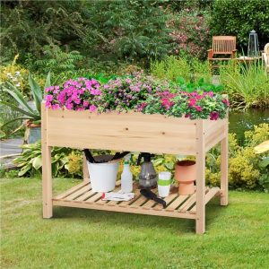 Yaheetech Raised Garden Bed