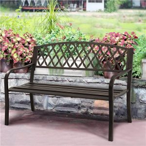 Yaheetech Patio Park Garden Bench