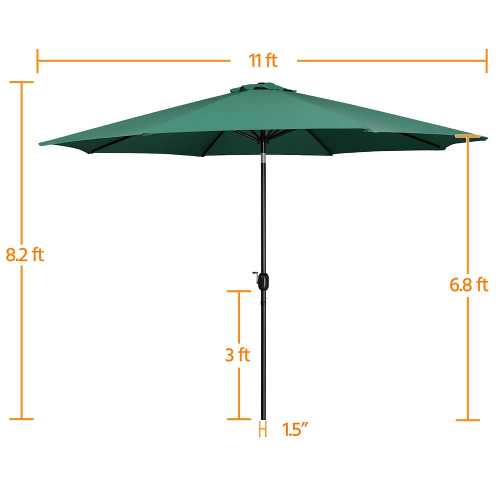Yaheetech 11FT Patio Umbrella - Image 3