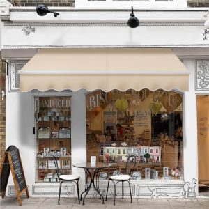 Yaheetech 8 ?? 6.5 Ft Manual Retractable Patio Awning