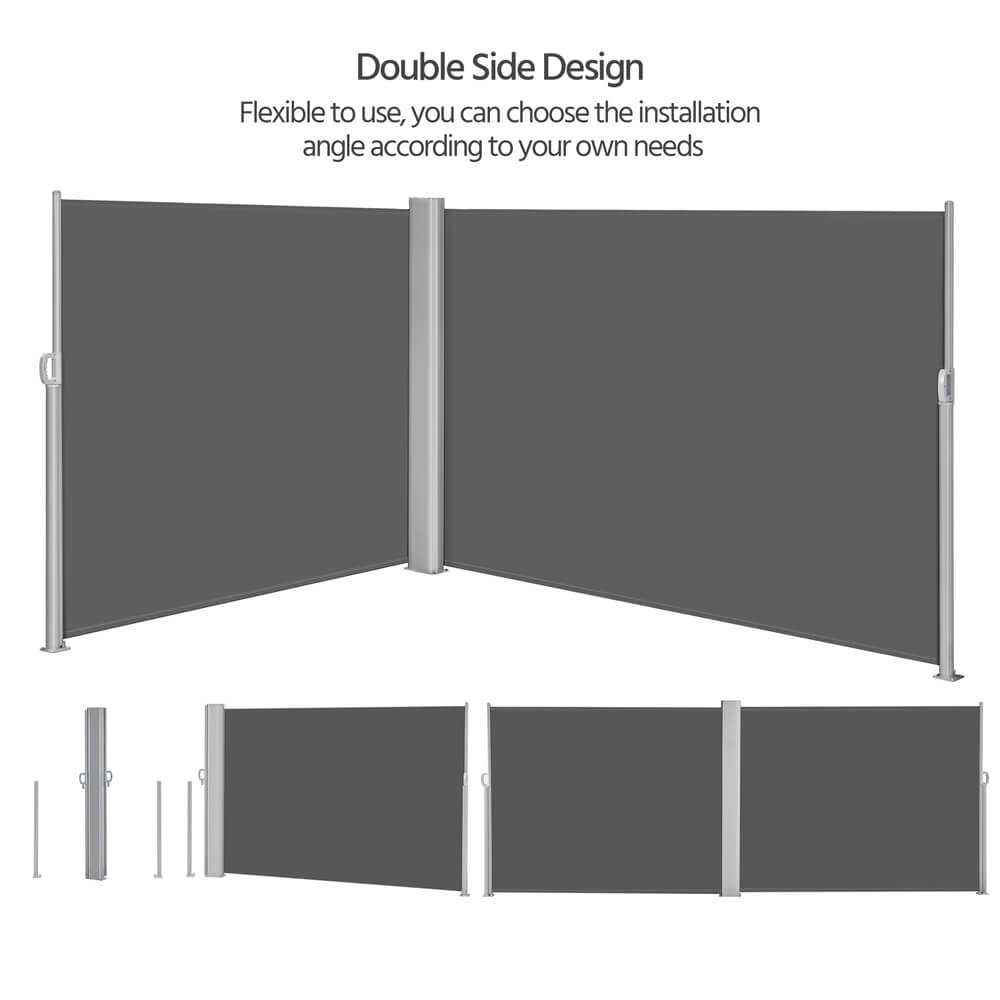 Yaheetech 236 x 71in Double Side Awning - Image 5