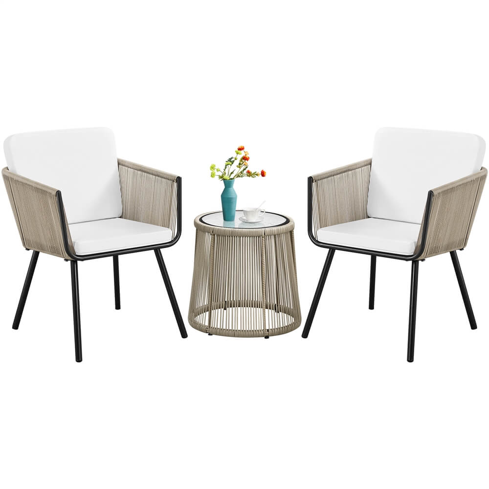 Yaheetech 3 Piece Conversation Bistro Set - Image 2