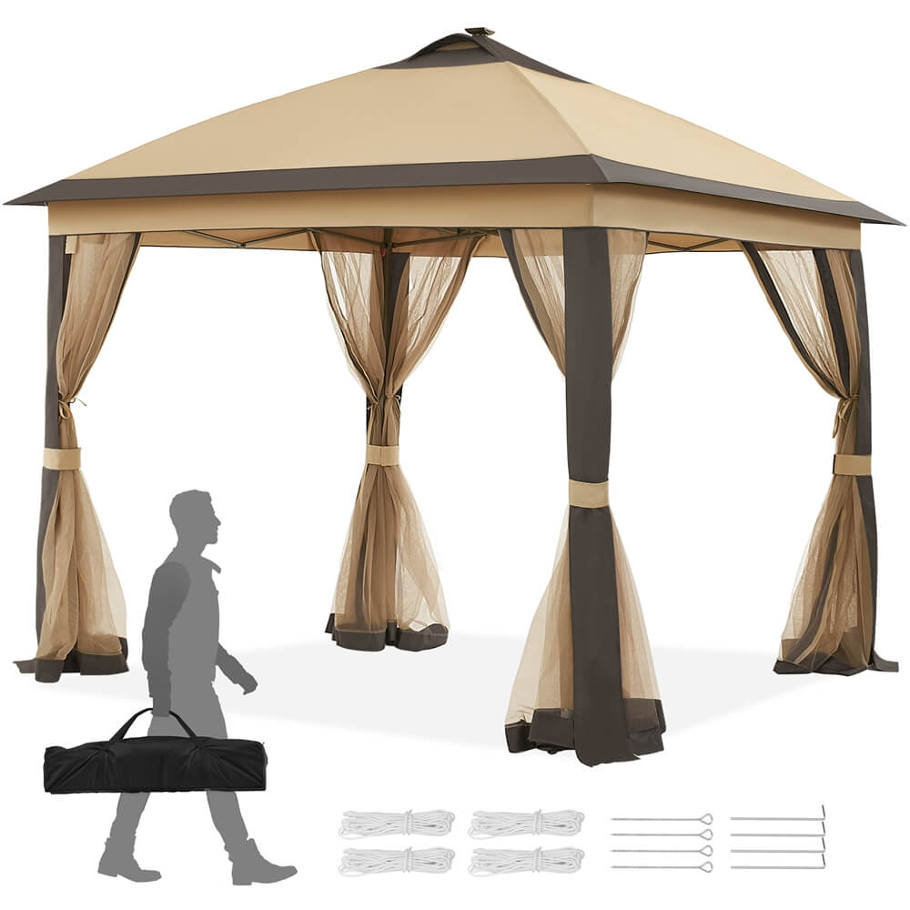 Yaheetech Pop Up Gazebo 11'x11' - Image 2