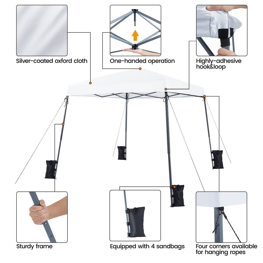 Yaheetech Pop Up Canopy.10x10 Ft - Image 5