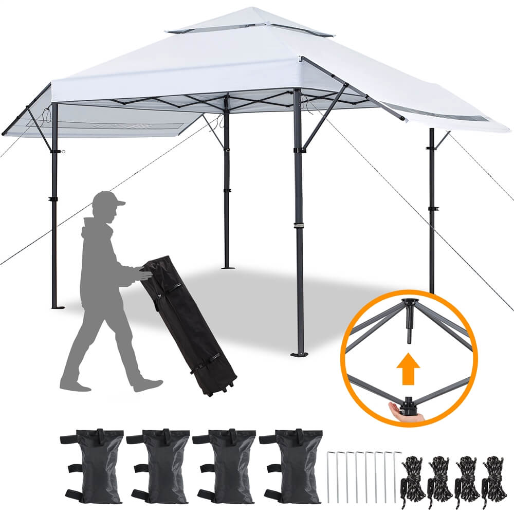 Yaheetech 10x17 Pop-up Gazebo Canopy - Image 7