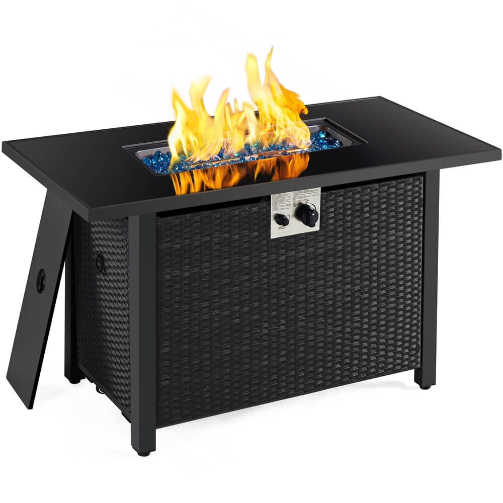 Yaheetech 43'' Propane Fire Pit Table - Image 2