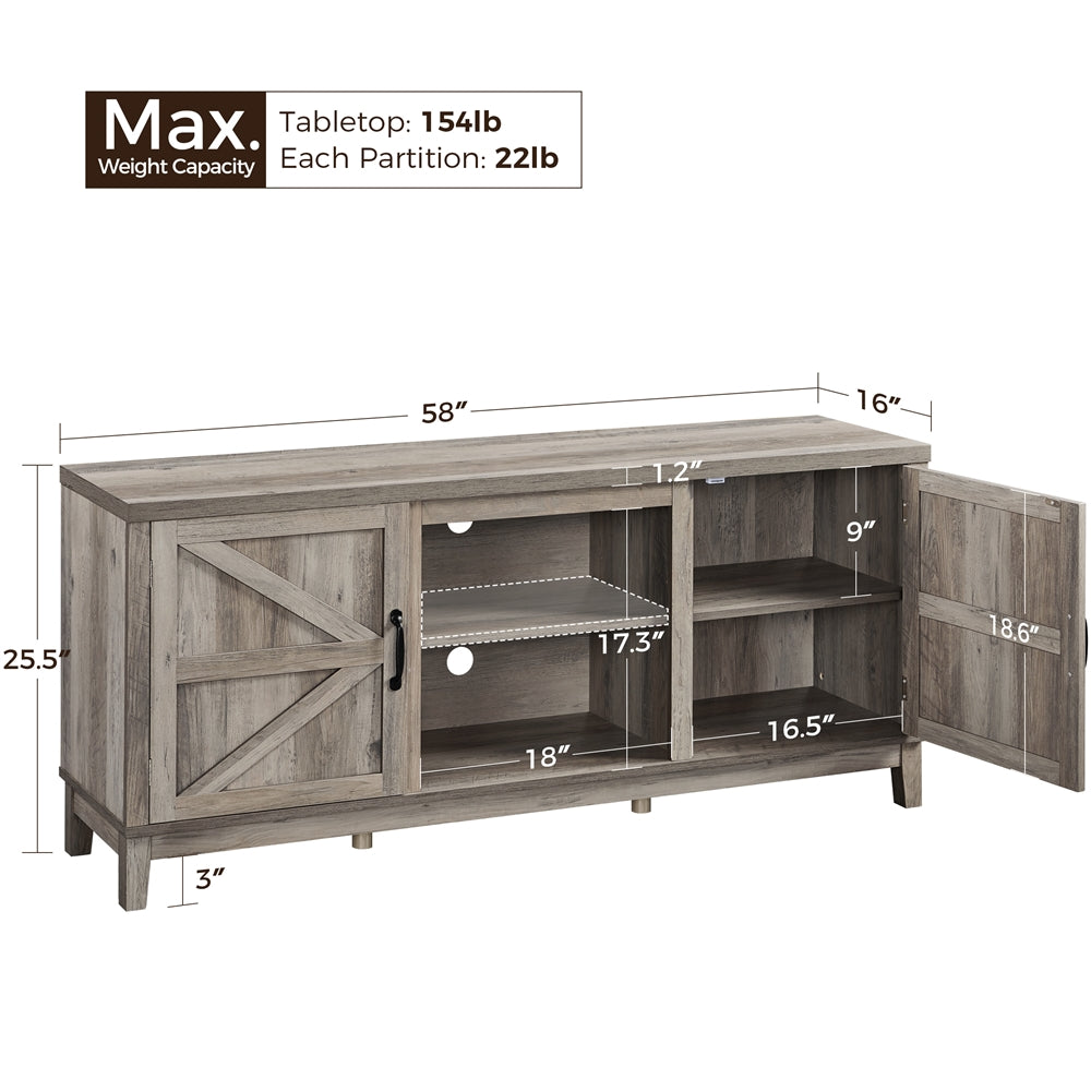 Yaheetech TV Stand for TVs up to 65in - Image 4