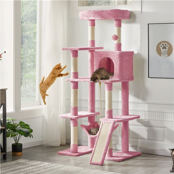 Yaheetech Large Cat Tower 63 inch - Image 13