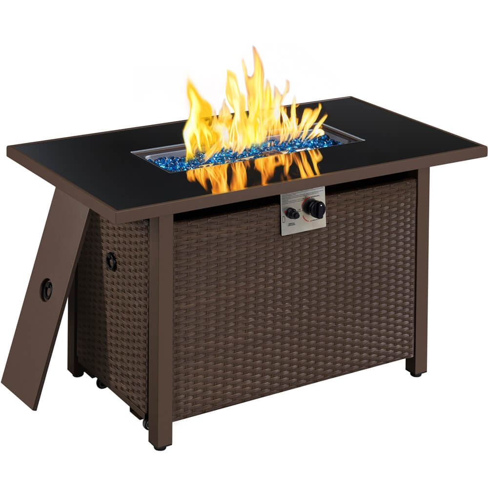 Yaheetech 43'' Propane Fire Pit Table - Image 3