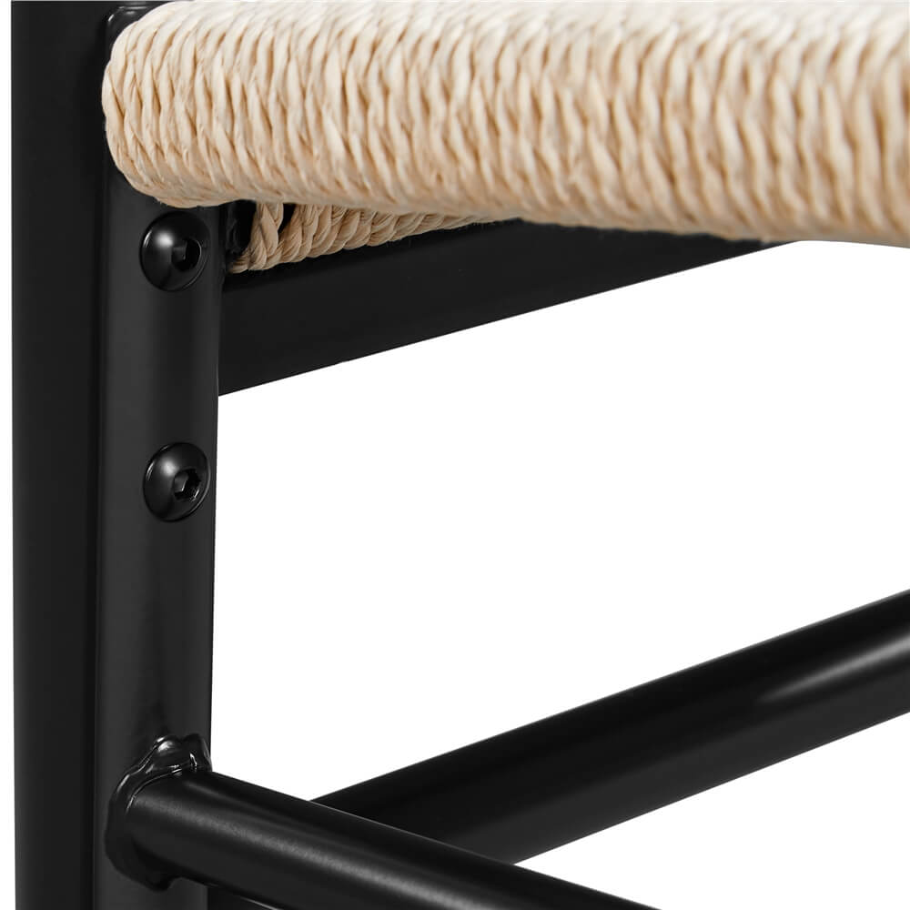 Yaheetech 2PCS Weave Arm Chair - Image 12