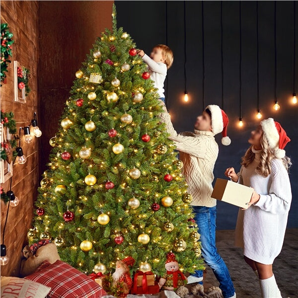 Yaheetech Ultra-Thick Artificial Christmas Tree - Image 10
