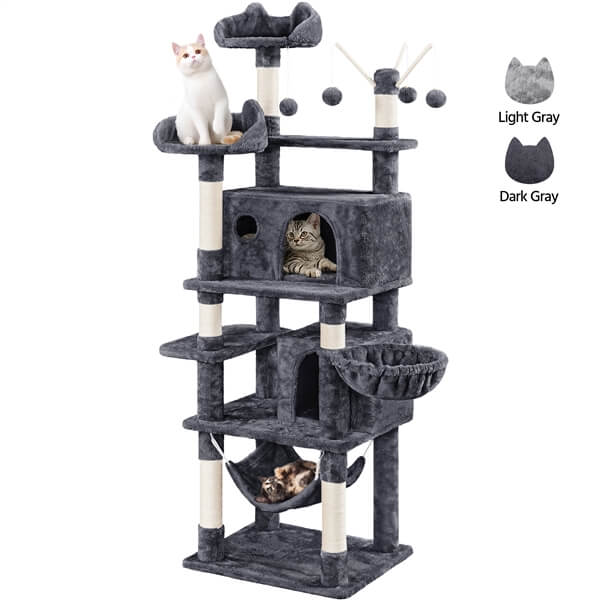 Yaheetech 67-inch Cat Tree Tower - Image 2