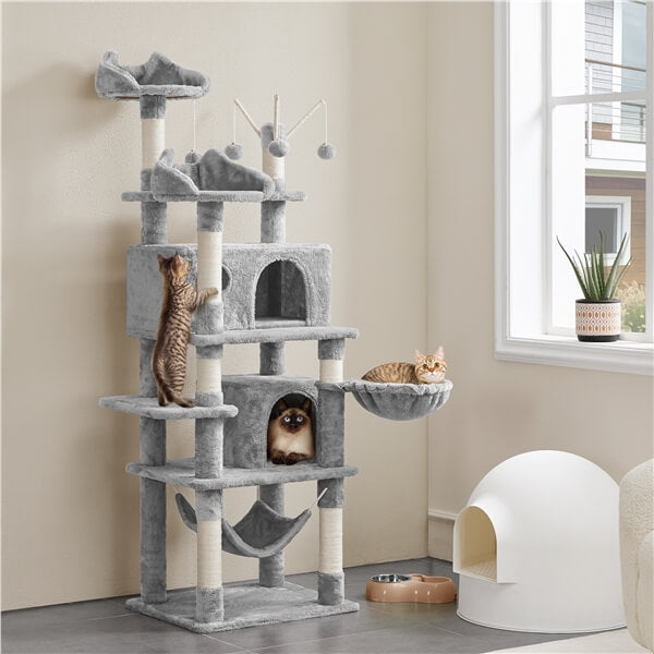 Yaheetech 67-inch Cat Tree Tower - Image 8