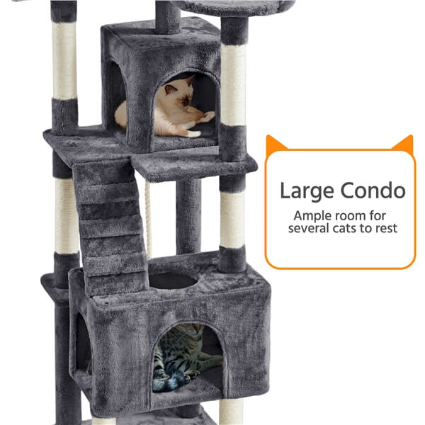 Yaheetech 72?? Height Cat Tree Tower - Image 7