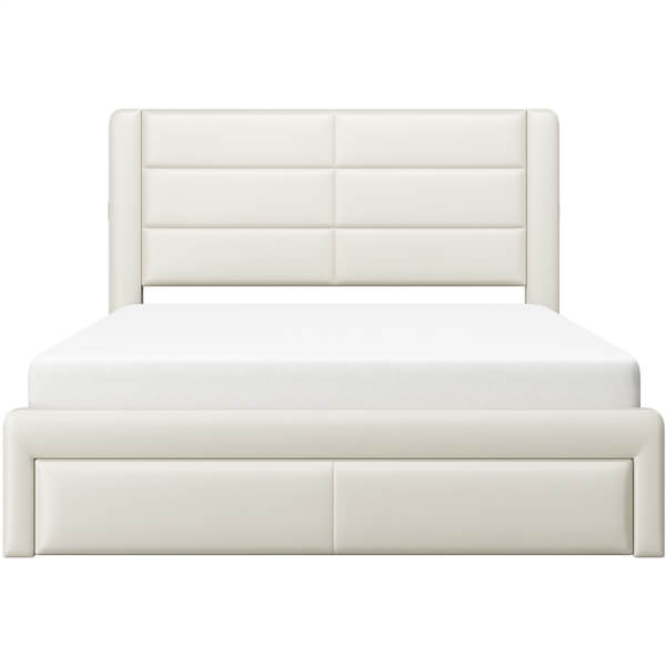 Yaheetech Bed Frame with 2 USB Charging Station - Image 2