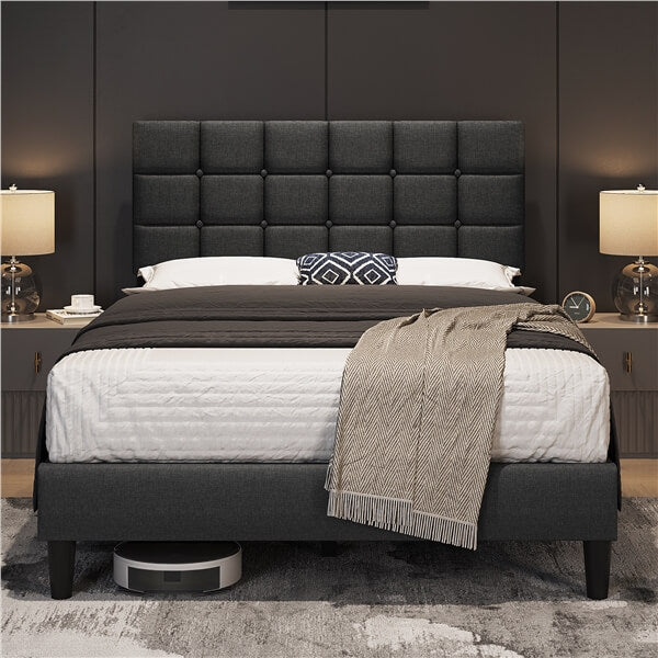 Yaheetech Upholstered Bed Frame - Image 26