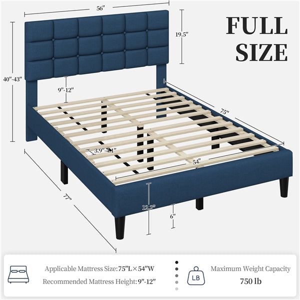 Yaheetech Upholstered Bed Frame - Image 7