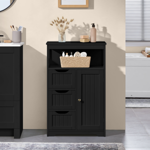 Yaheetech 34?? Tall Bathroom Floor Cabinet