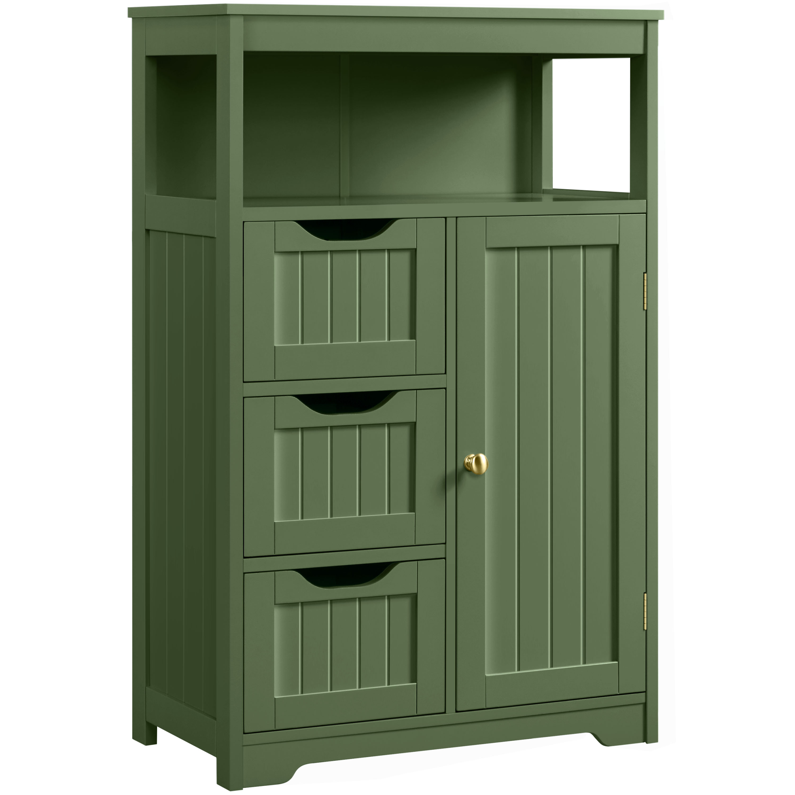 Yaheetech 34?? Tall Bathroom Floor Cabinet - Image 9