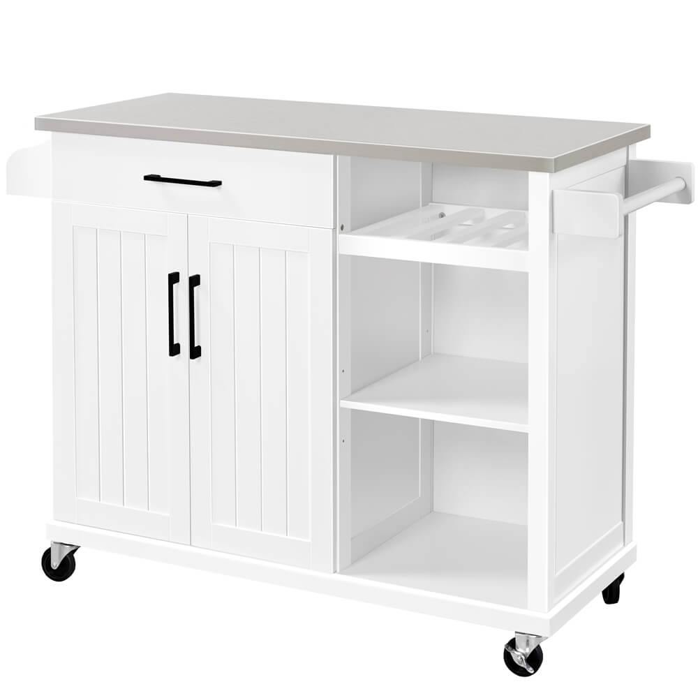 Yaheetech Kitchen Cart With Storage - Image 2