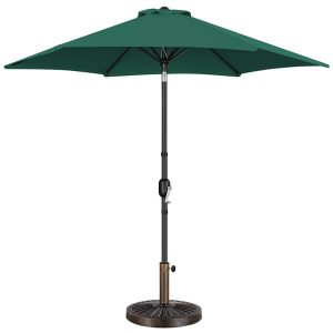 Yaheetech 9FT Patio Umbrella Outdoor with Heavy Duty Base