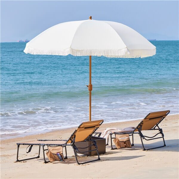 9ft Eight-Rib Holiday Style Patio Umbrella - Image 3