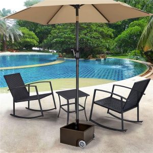 Yaheetech Portable Patio Umbrella Base 150lb