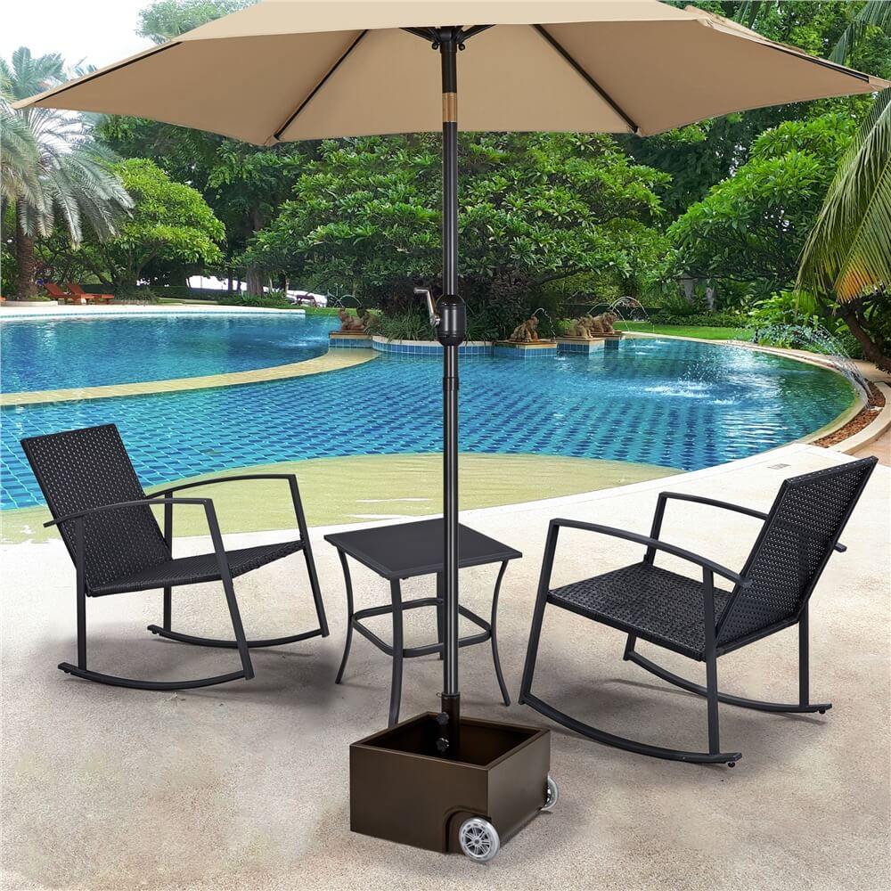 Yaheetech Portable Patio Umbrella Base 150lb