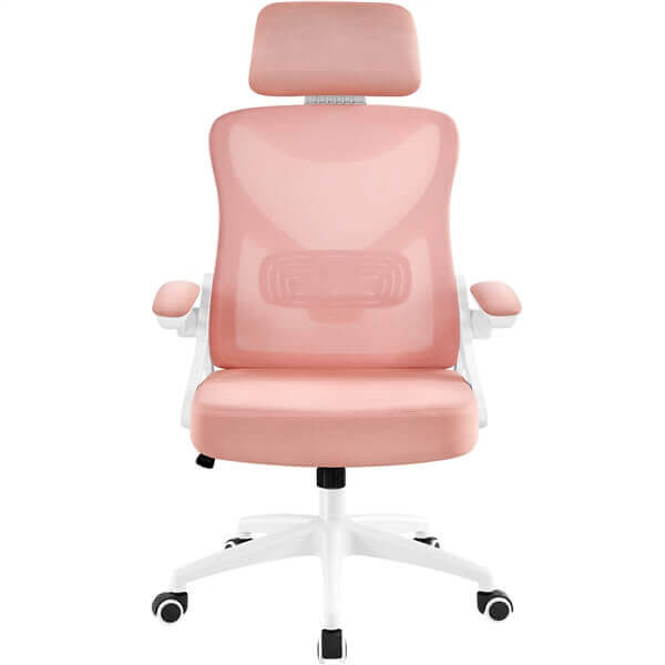 Yaheetech High Back Mesh Office Chair with 90?? Flip-up Armrest - Image 6