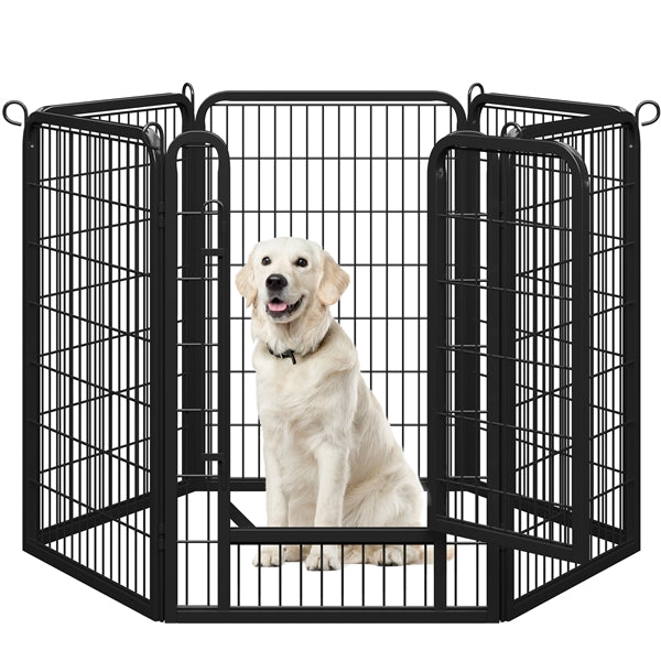 Yaheetech 39.5?? Tall 2/6 Panels Dog Playpen - Image 3