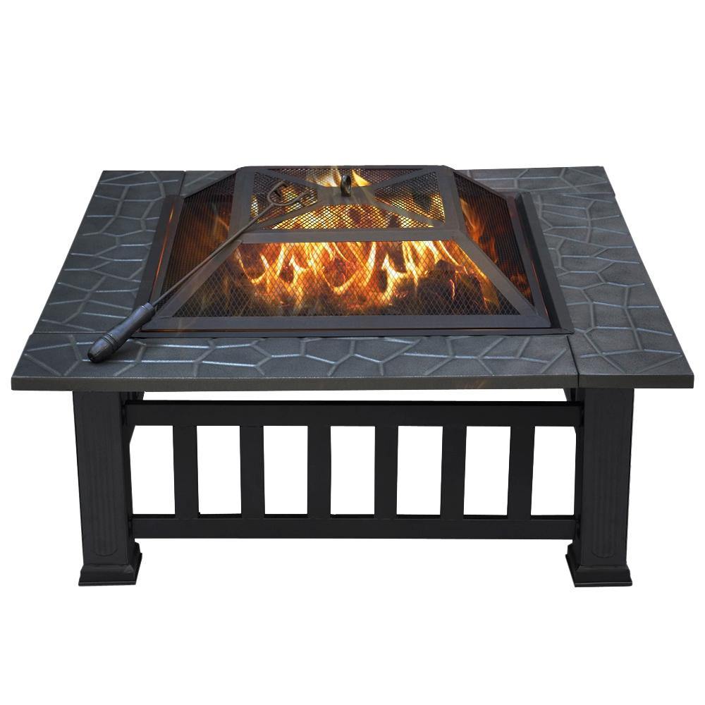 Yaheetech Metal Fire Pit 32 Inch - Image 2