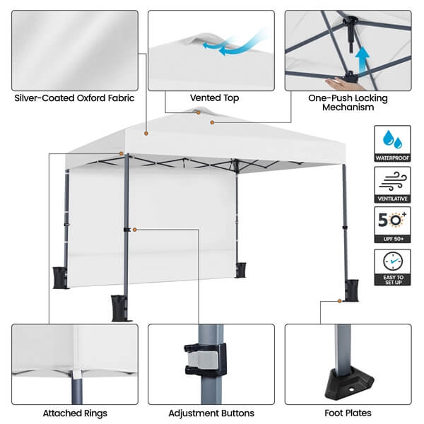 Yaheetech 10x10 FT Pop Up Canopy Tent - Image 6