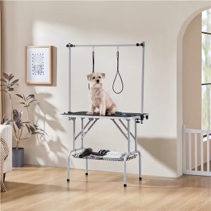 Yaheetech 46'' Pet Grooming Table for Large Dogs Maximum Capacity Up to 265Lb