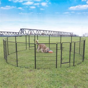 Yaheetech Dog Playpen 16 Panels 40 Inch