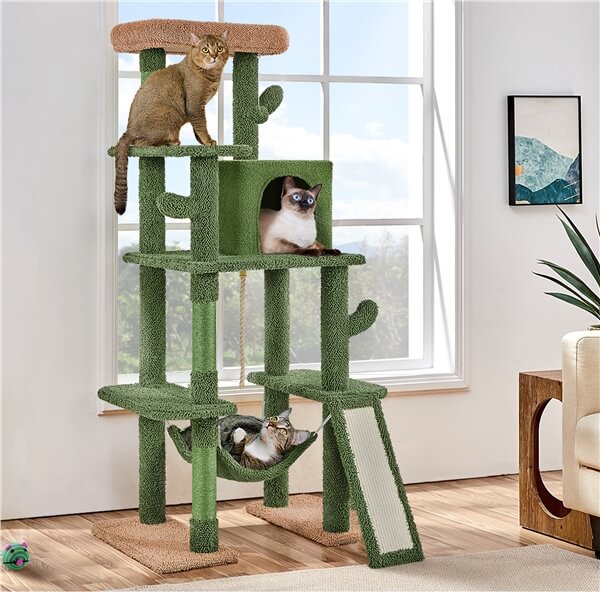 Yaheetech 63?? Height Cactus Cat Tree - Image 3